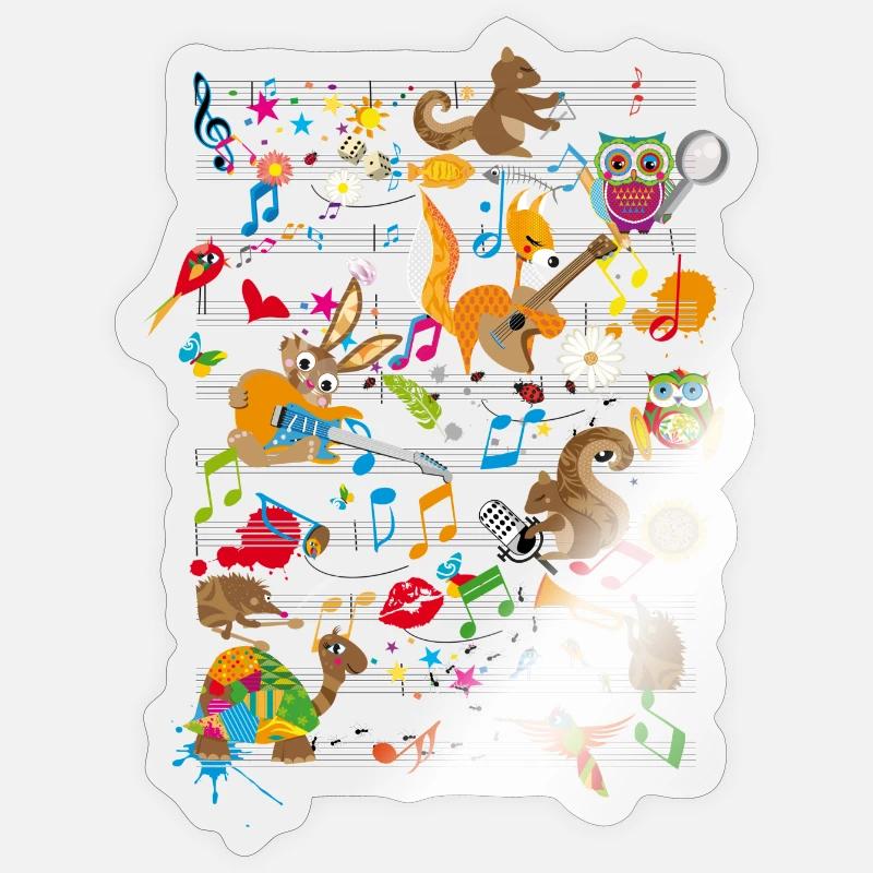 Sticker taille S (10 x 10 cm) -