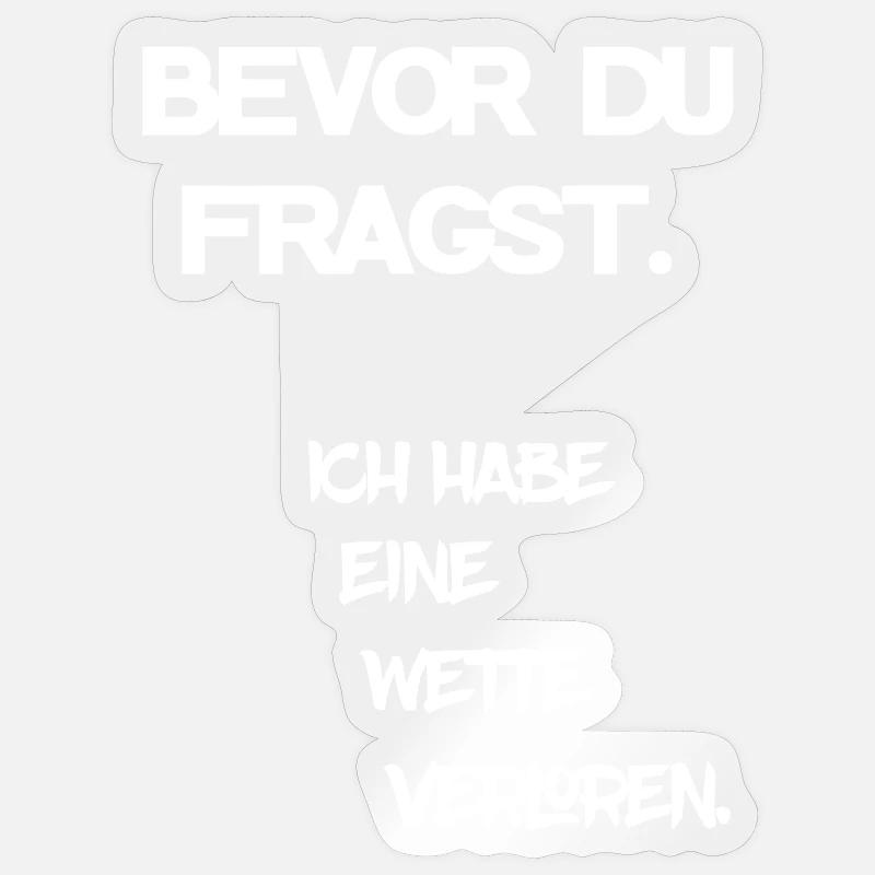 Sticker Größe S (10 x 10 cm) - 