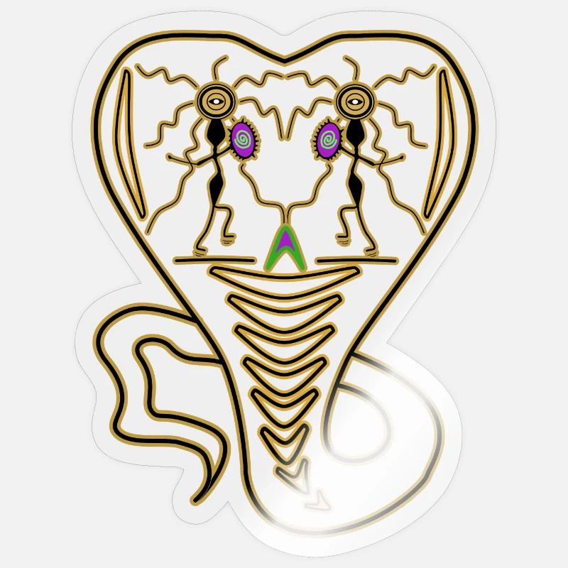 Sticker Größe S (10 x 10 cm) - 