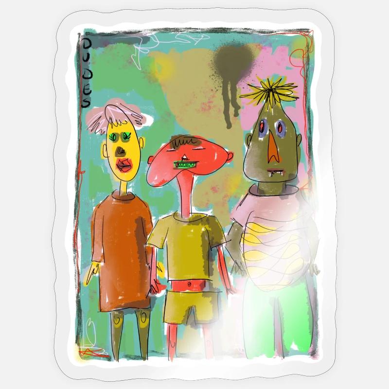 Sticker taille S (10 x 10 cm) - 