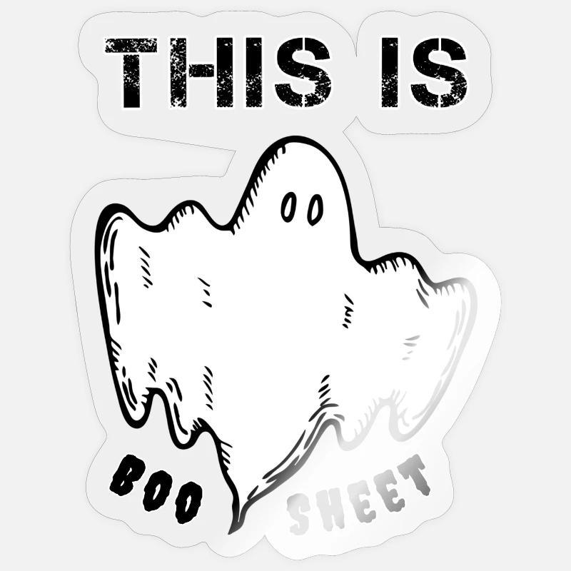 This is a boosheet - Sticker size S (10 x 10 cm) - transparent glossy