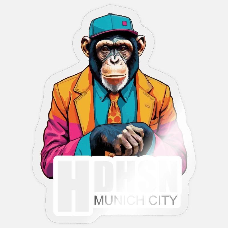 Sticker Größe S (10 x 10 cm) - 