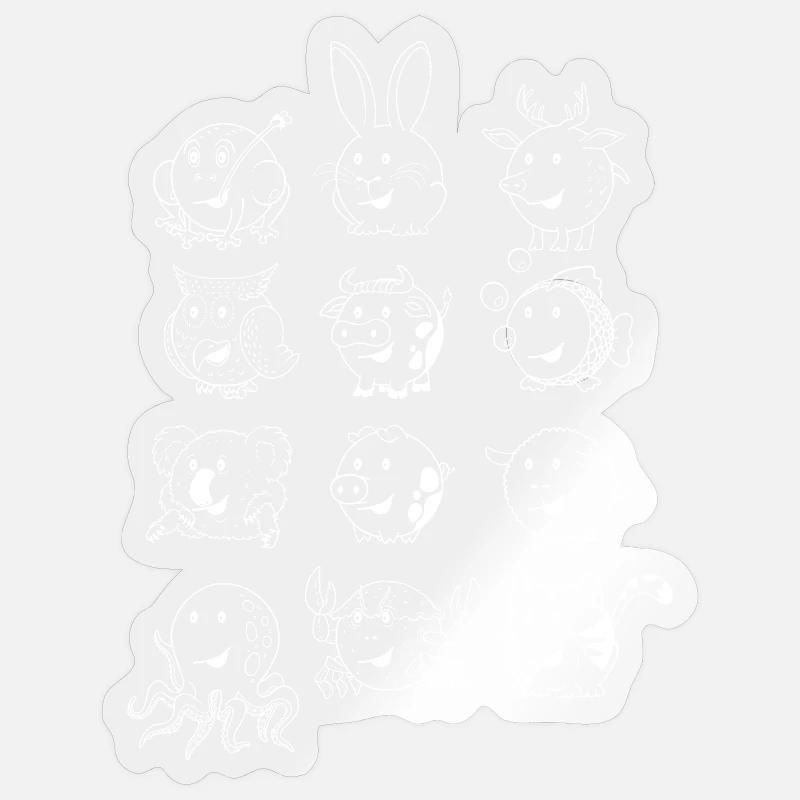 Sticker taille S (10 x 10 cm) - 