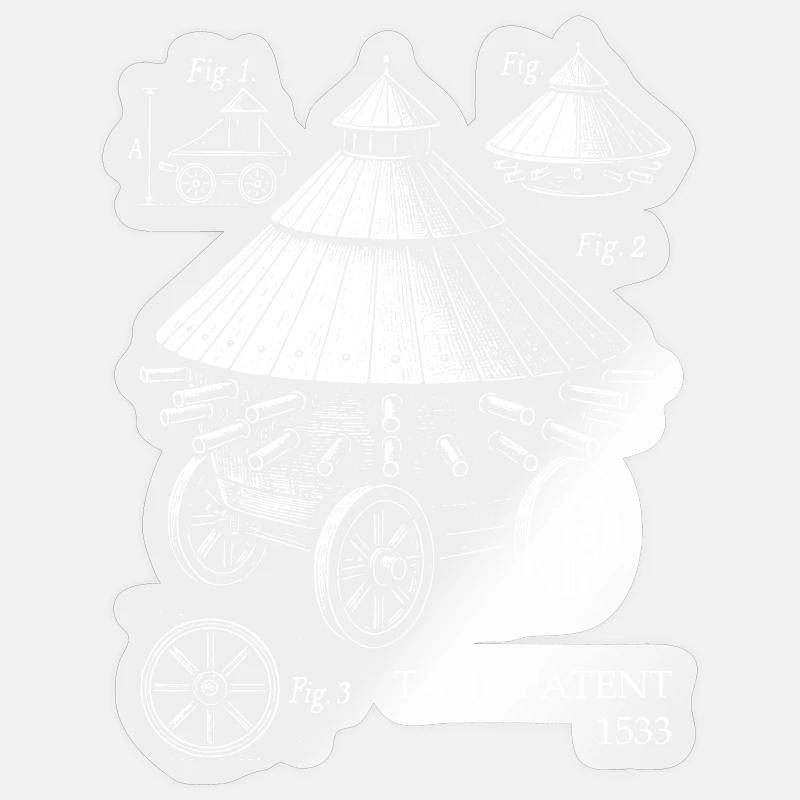 Sticker taille S (10 x 10 cm) - 