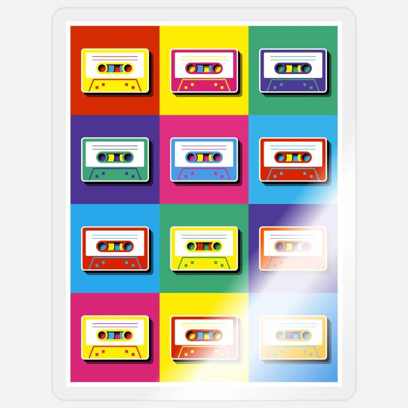 Sticker Größe S (10 x 10 cm) - 