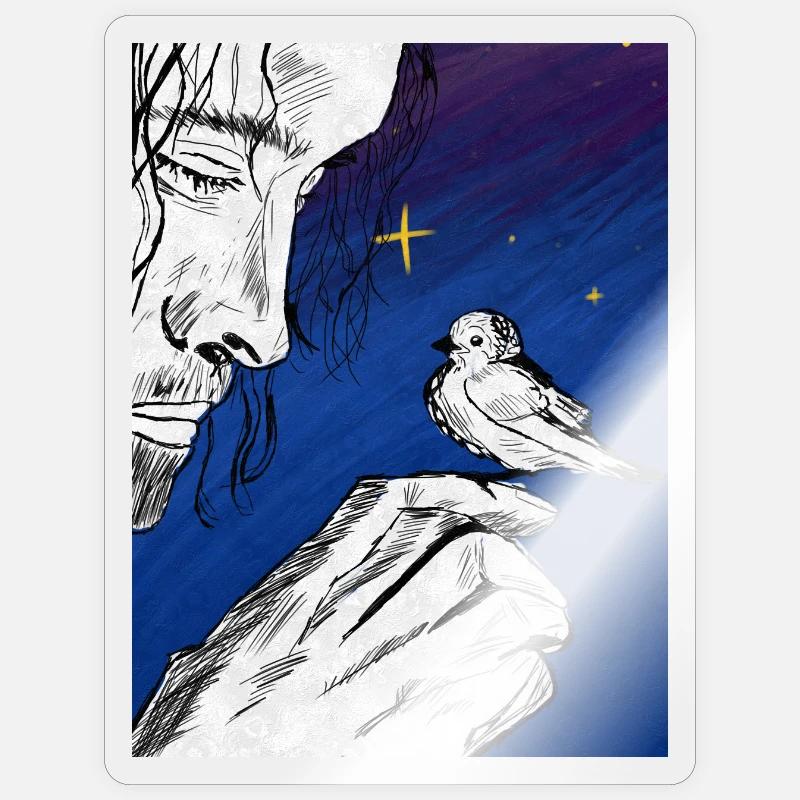Sticker Größe S (10 x 10 cm) - 