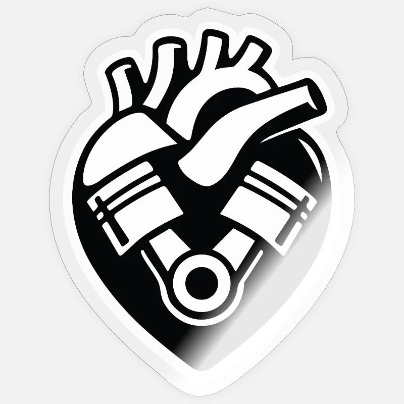 Sticker Größe S (10 x 10 cm) - 