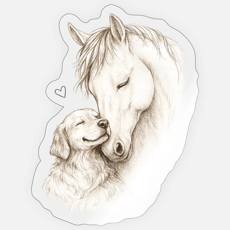 Sticker Größe S (10 x 10 cm) - 