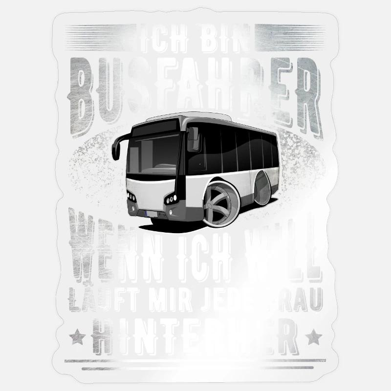 Busfahrer Sticker