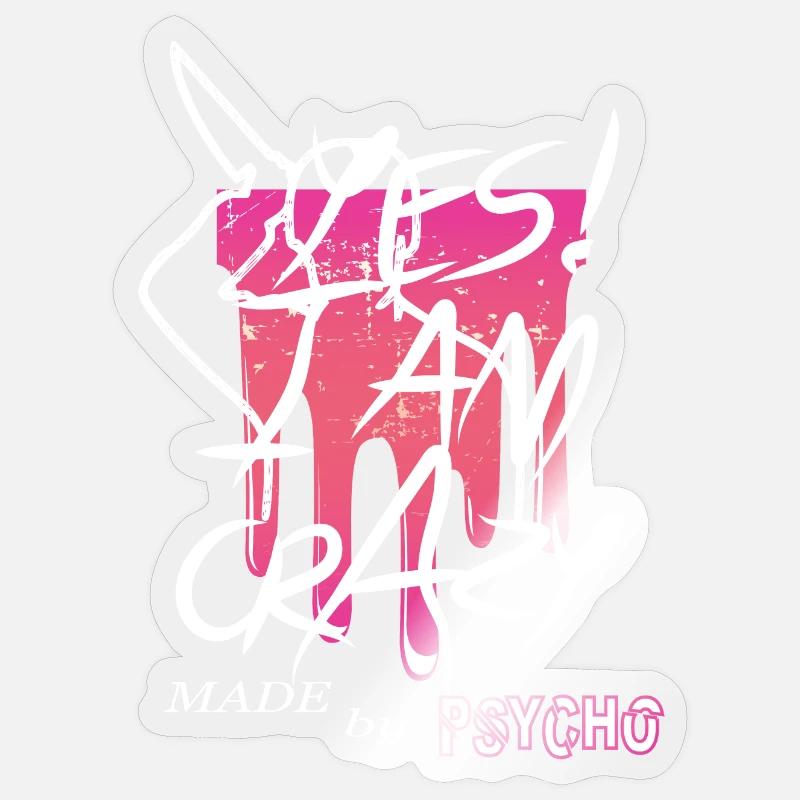 Sticker taille S (10 x 10 cm) - 