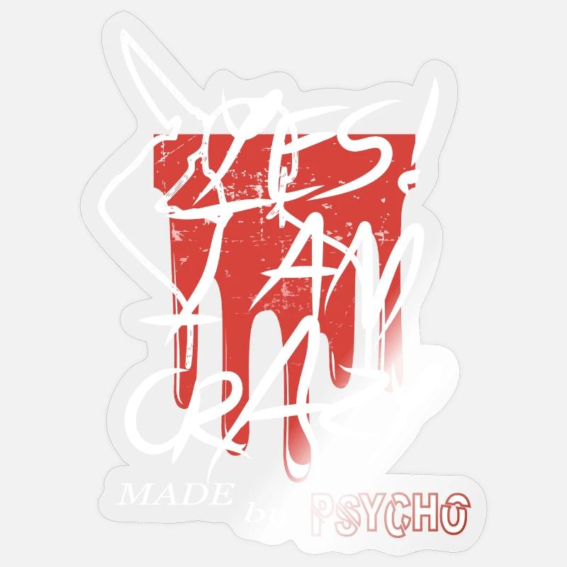 Sticker Größe S (10 x 10 cm) - 