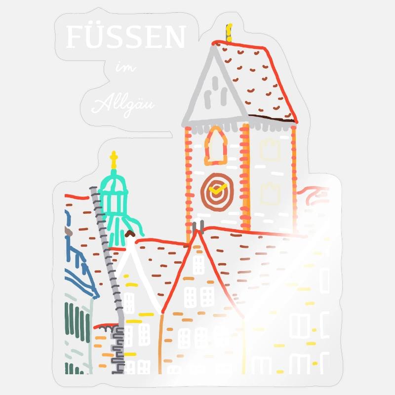Sticker Größe S (10 x 10 cm) - 