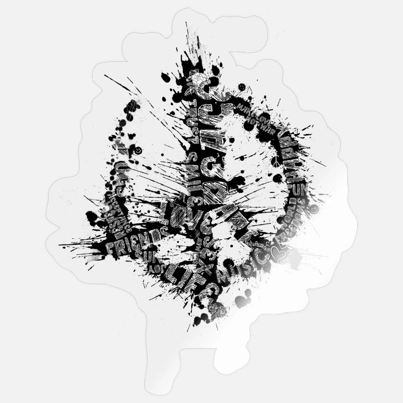 Sticker Größe S (10 x 10 cm) - 