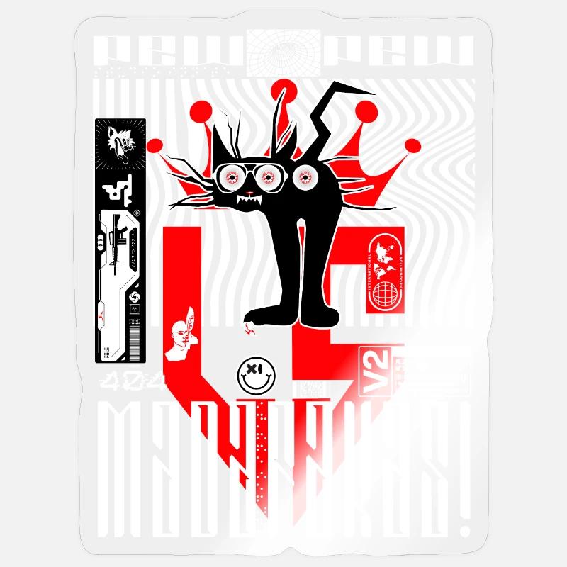 Sticker taille S (10 x 10 cm) - 