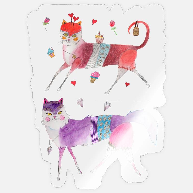 Sticker taille S (10 x 10 cm) - 
