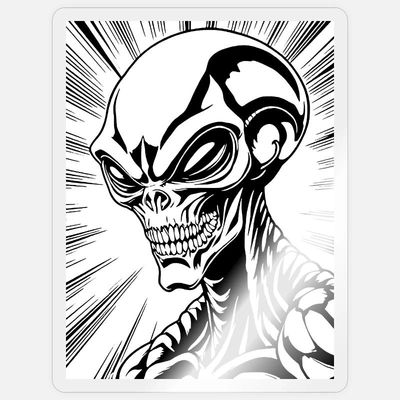 Sticker Größe S (10 x 10 cm) - 