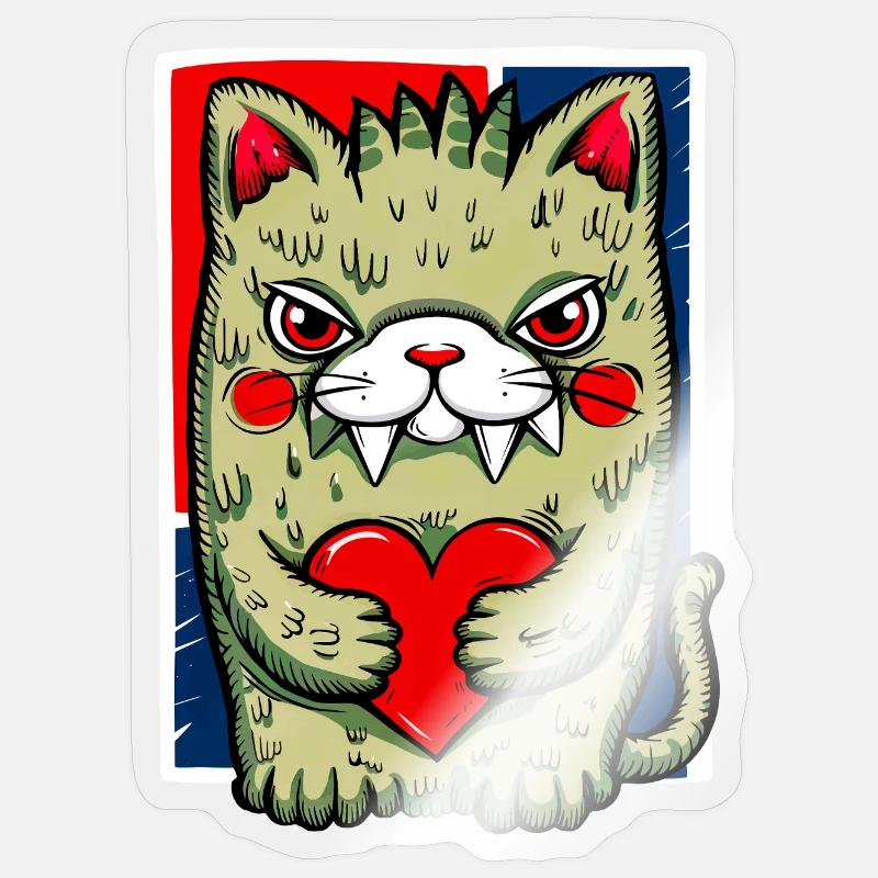 Sticker Größe S (10 x 10 cm) - 