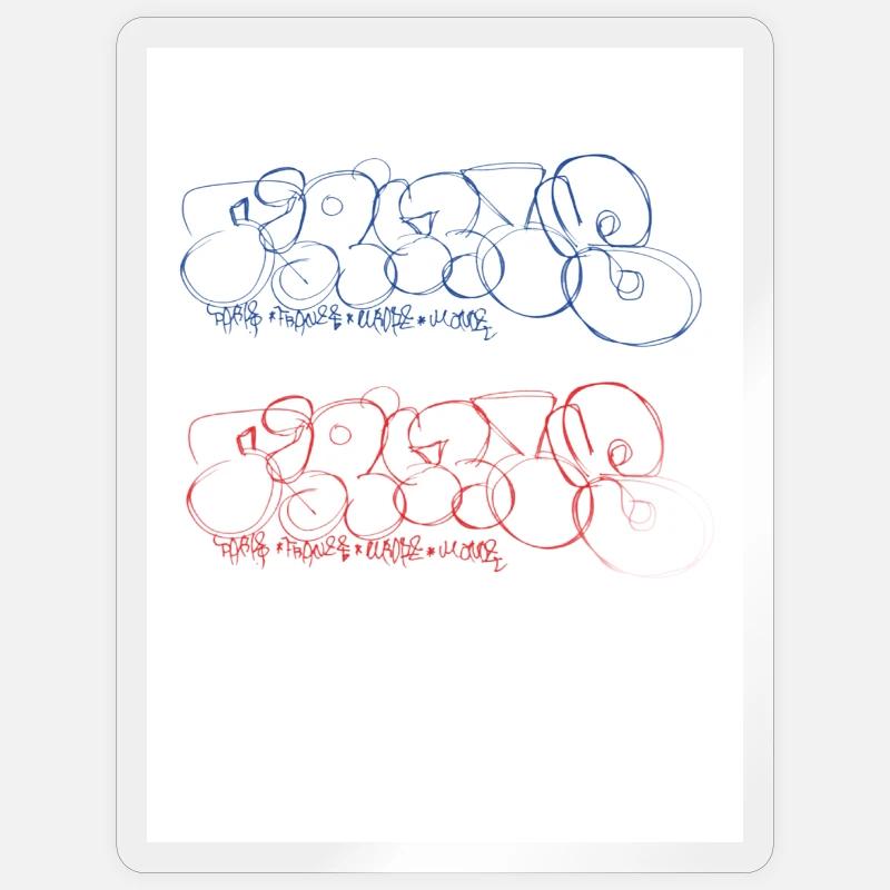 Sticker Größe S (10 x 10 cm) - 