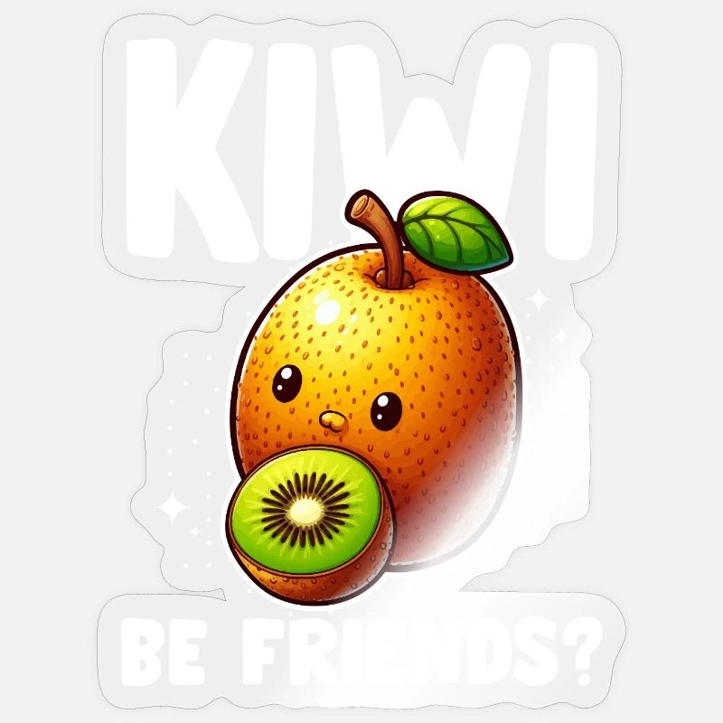 Kiwi Komplize Sticker Größe S (10 x 10 cm)