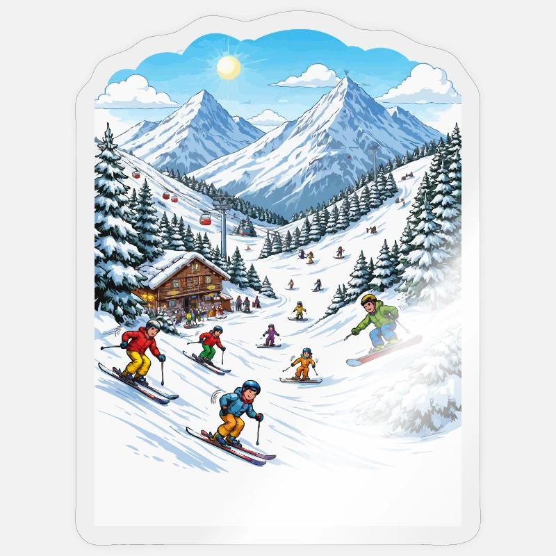 Sticker Größe S (10 x 10 cm) - 
