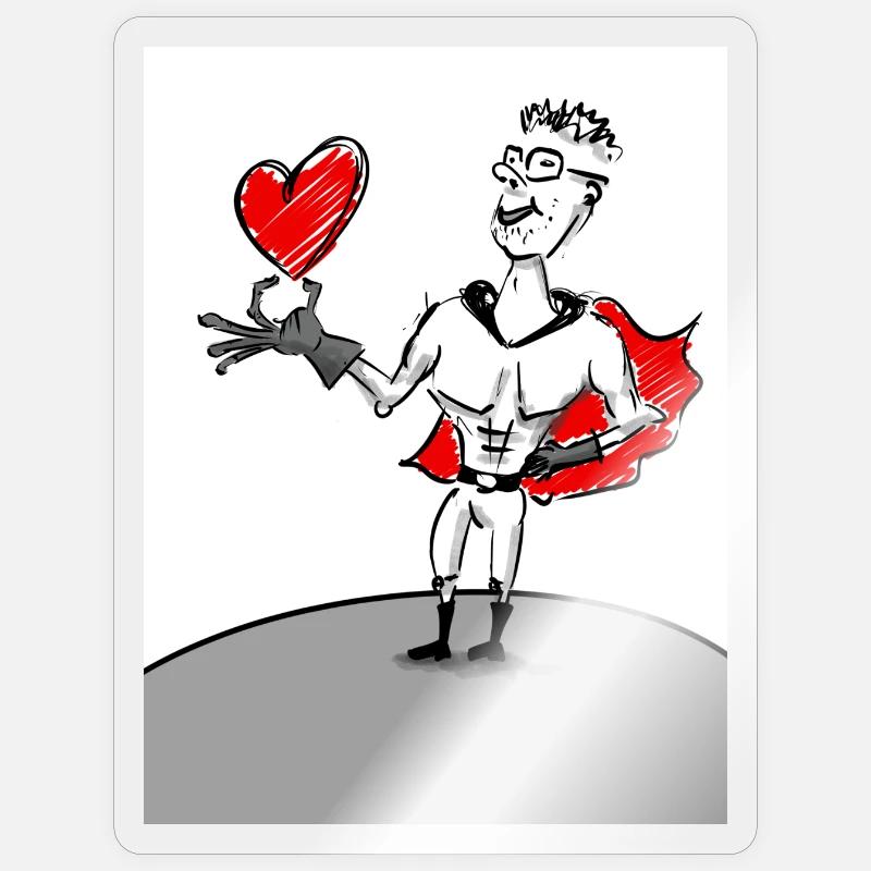 Sticker Größe S (10 x 10 cm) - 