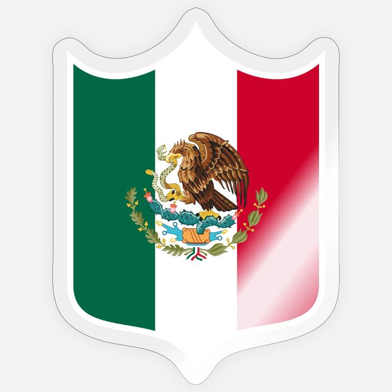 Mexico - Sticker size S (10 x 10 cm) - transparent glossy