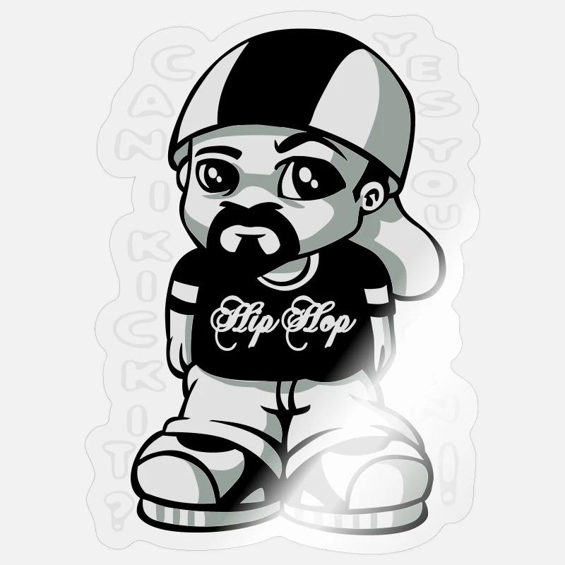 Sticker taille S (10 x 10 cm) - 
