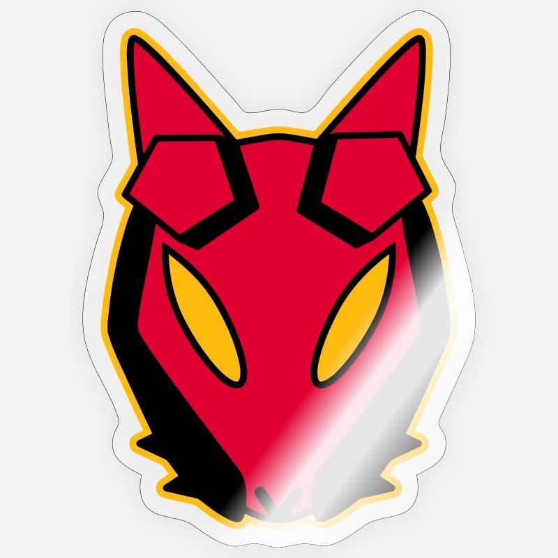 Hellkuroeil Sticker size S (10 x 10 cm)