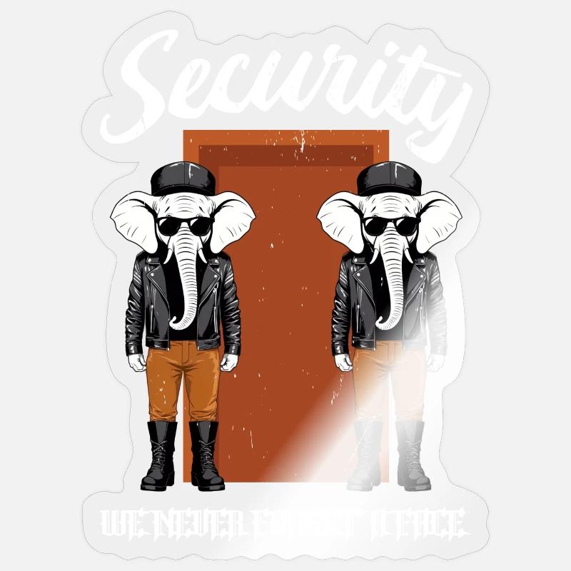 Sticker Größe S (10 x 10 cm) - 