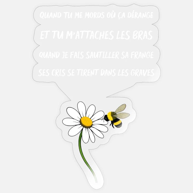 Sticker taille S (10 x 10 cm) - 