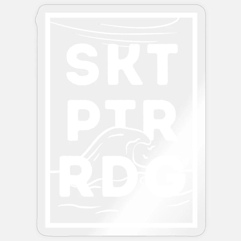 Saint-Pierre-Ording - Sticker taille S (10 x 10 cm) - brillant transparent