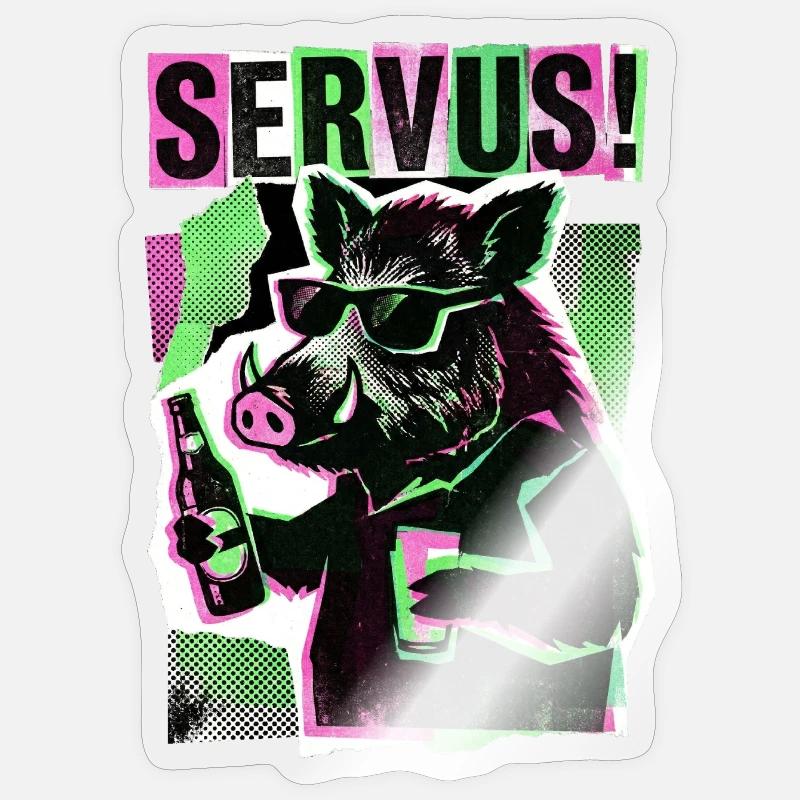 Sticker Größe S (10 x 10 cm) -