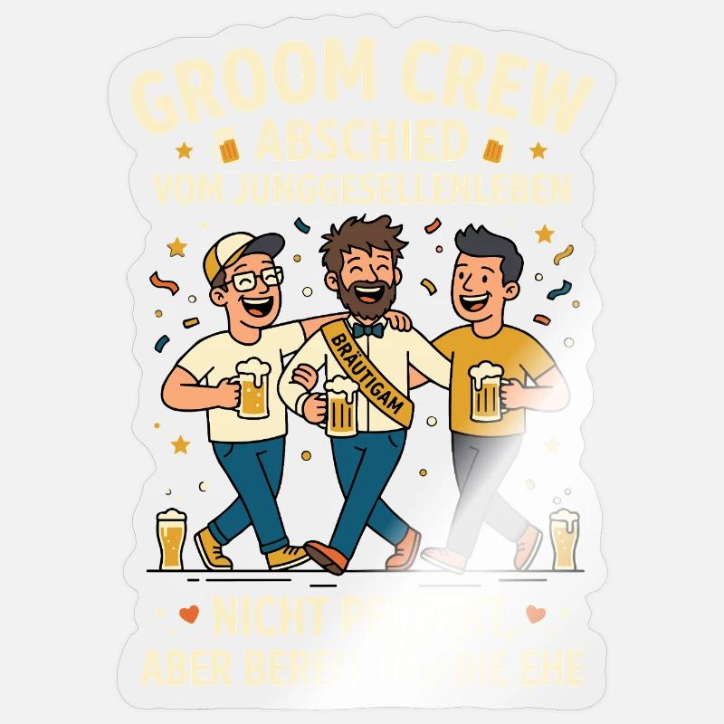 Sticker Größe S (10 x 10 cm) - 