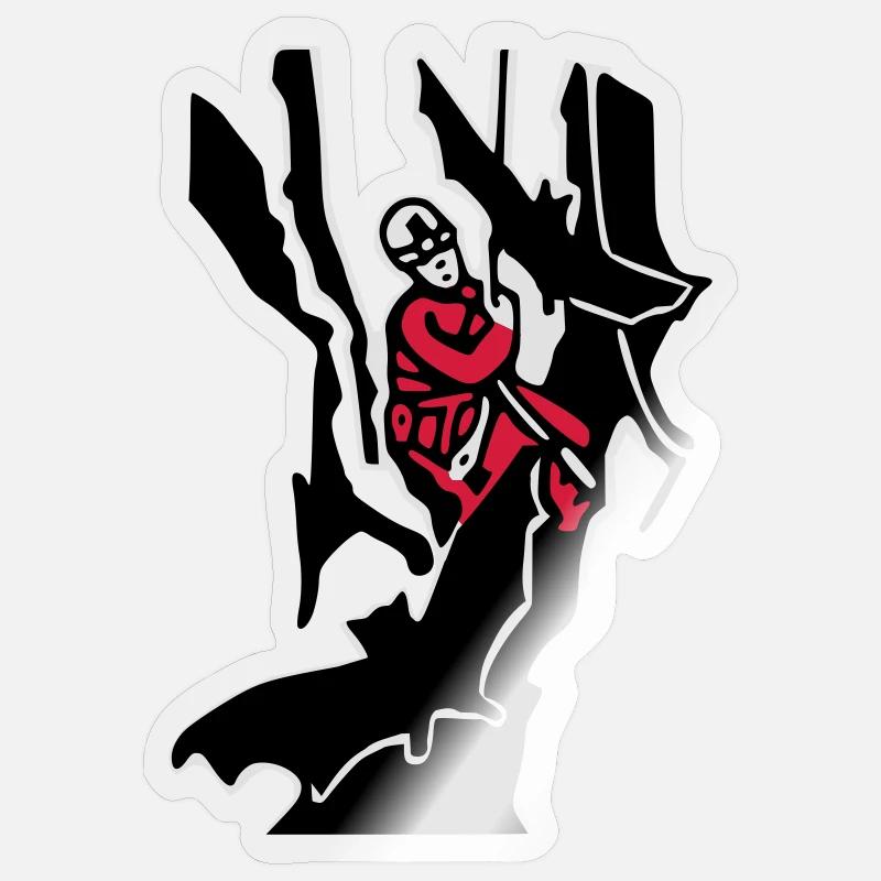 speleo2 - Sticker Größe S (10 x 10 cm) - Transparent glänzend