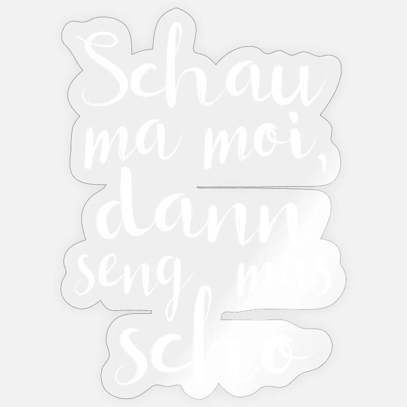 Sticker Größe S (10 x 10 cm) -
