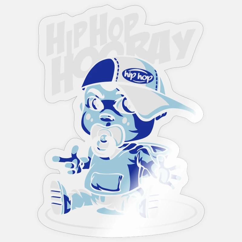 Sticker taille S (10 x 10 cm) - 