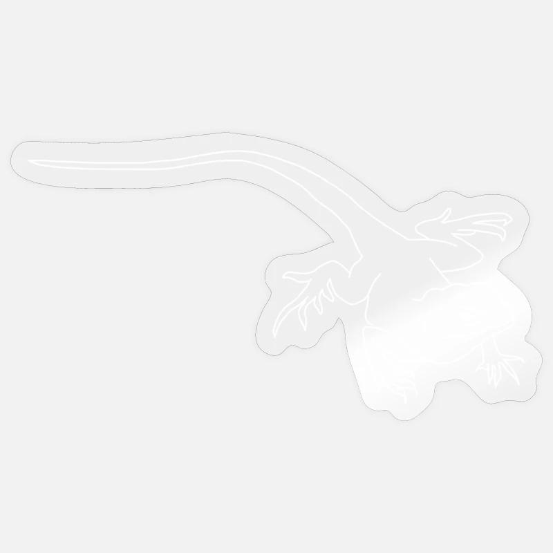 lizard Sticker size S (10 x 10 cm)