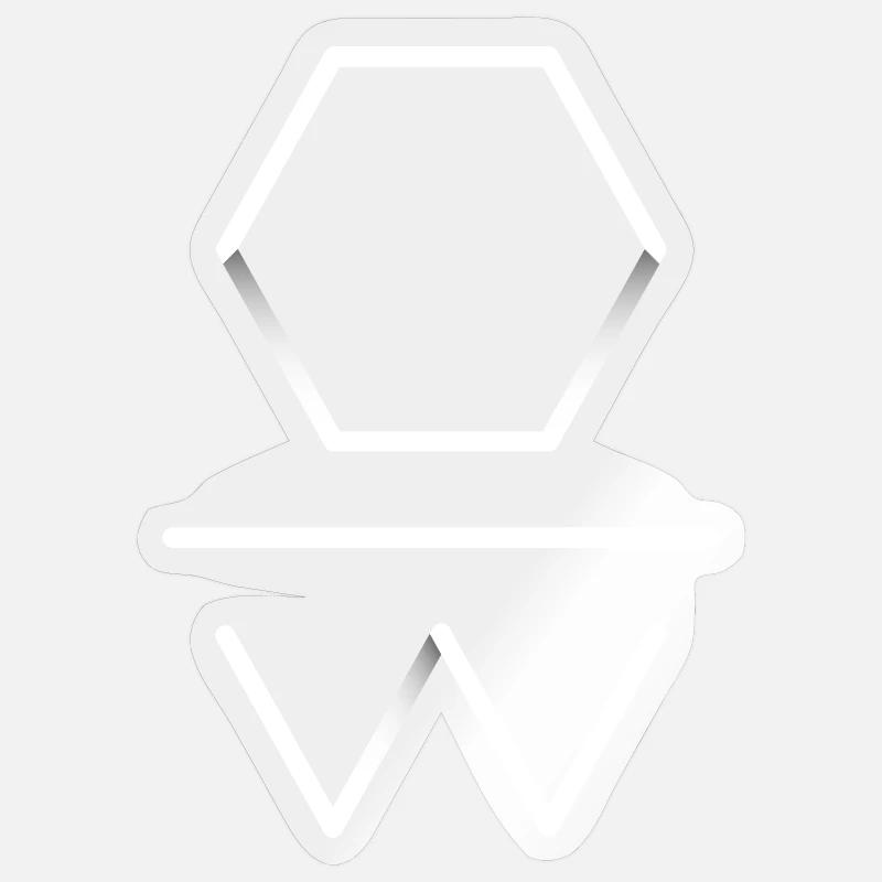 Sticker taille S (10 x 10 cm) - 