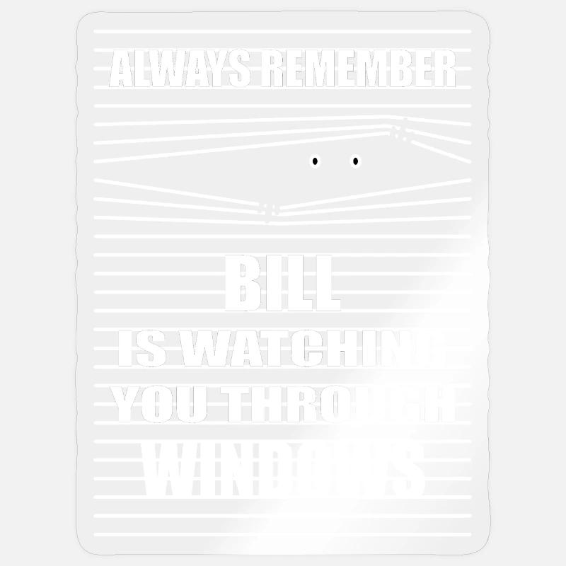 Administrator Admin IT EDV Computer PC Netzwerk - Sticker Größe S (10 x 10 cm) - Transparent glänzend