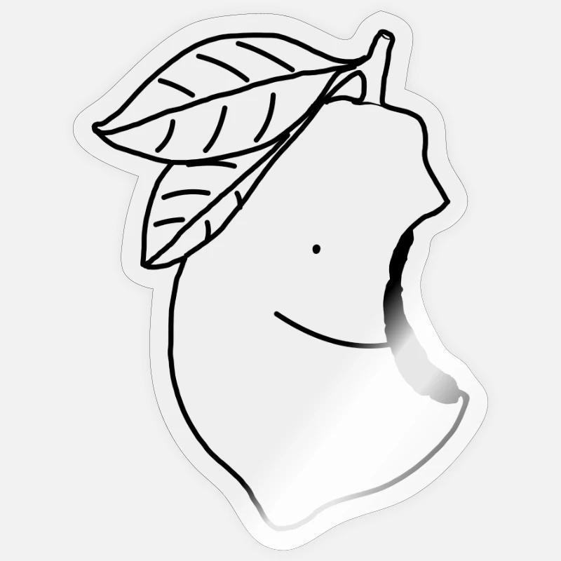 Lemon Sticker size S (10 x 10 cm)