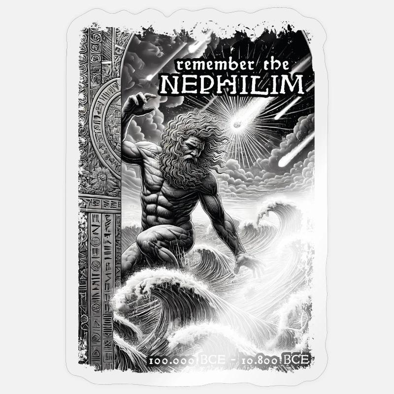 Remember the Nephilim Sticker size S (10 x 10 cm)