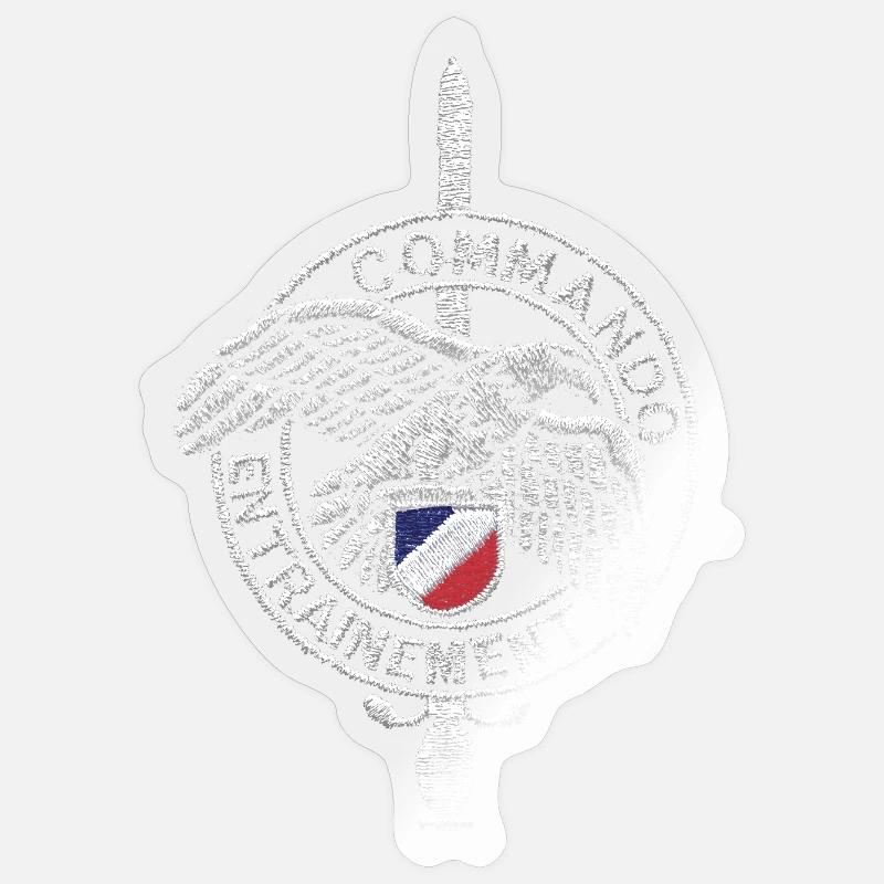 Special Forces Commando Abzeichen Frankreich Grafik Sticker Größe S (10 x 10 cm)