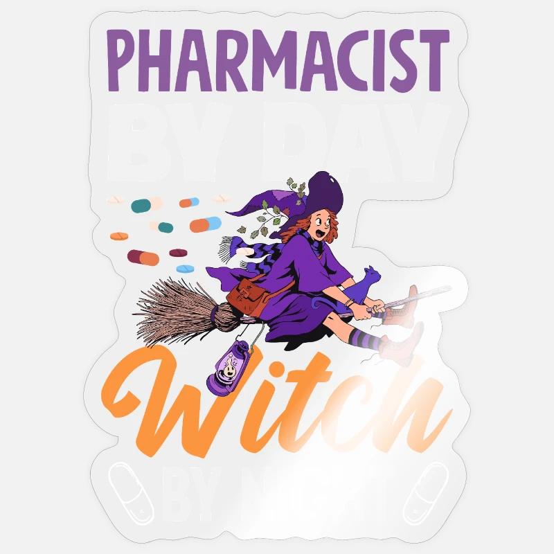 Apotheker Pharmazeutisch-technischer Sticker Größe S (10 x 10 cm)