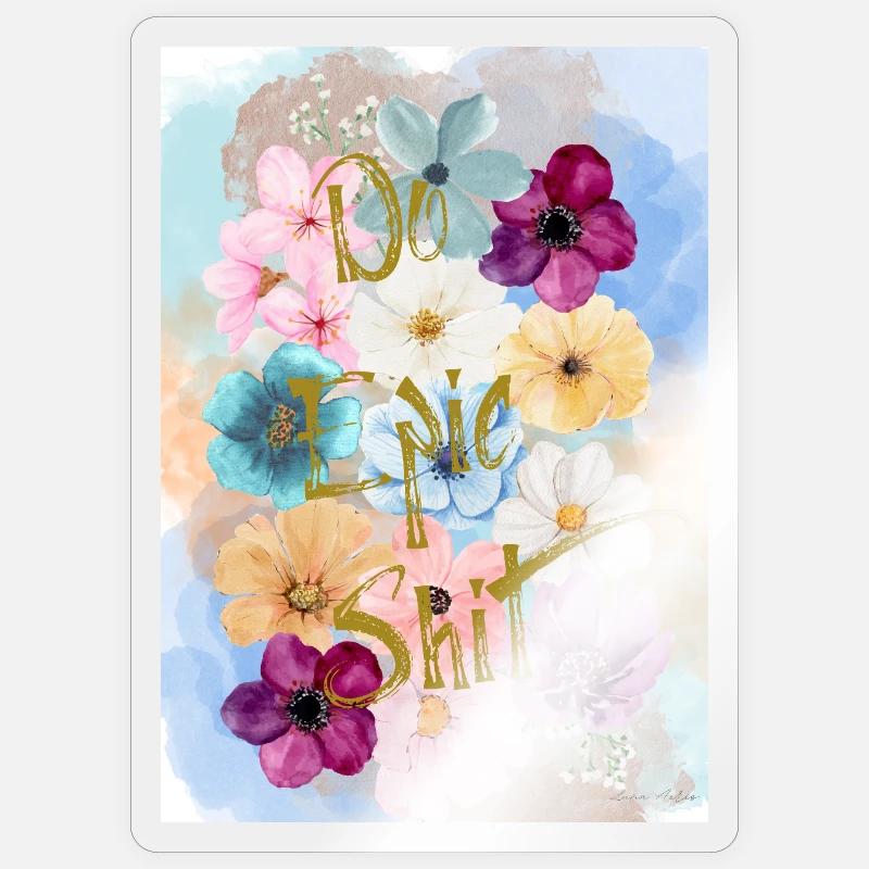 Sticker Größe S (10 x 10 cm) - 