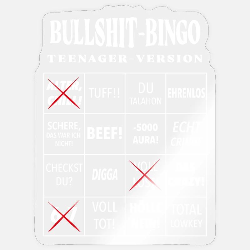 Sticker Größe S (10 x 10 cm) - 