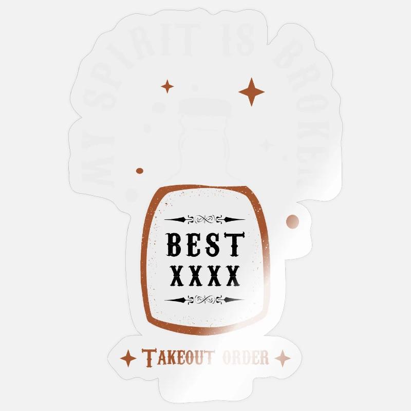 Sticker Größe S (10 x 10 cm) - 