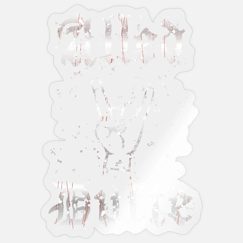 Sticker Größe S (10 x 10 cm) - 
