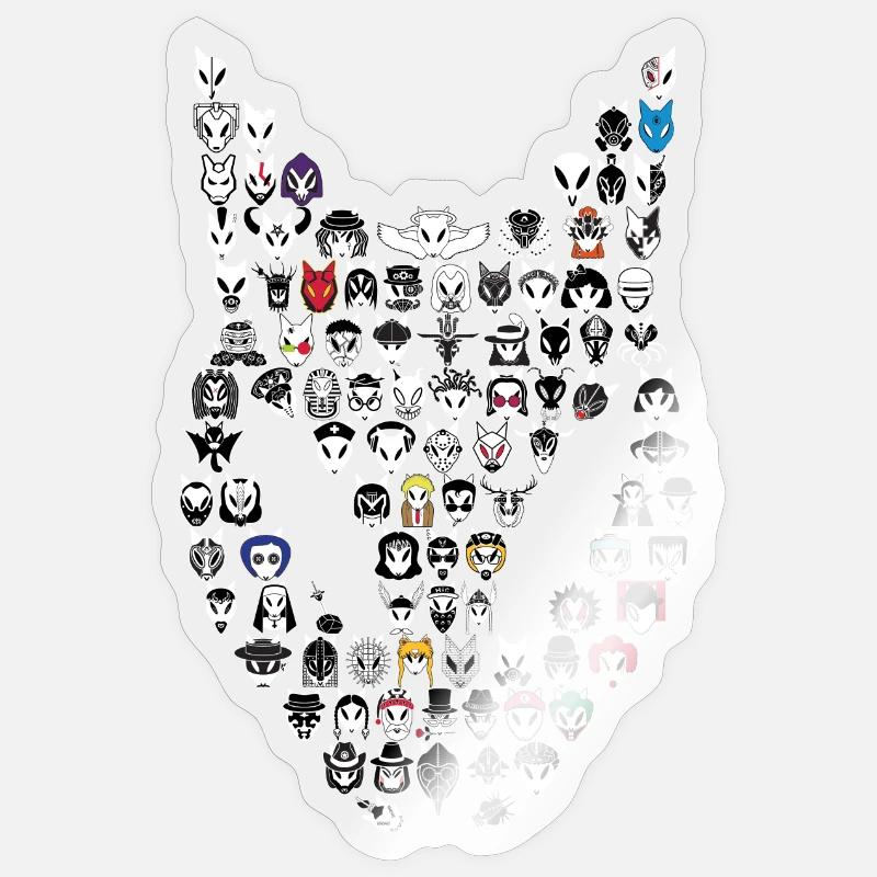 Sticker taille S (10 x 10 cm) - 