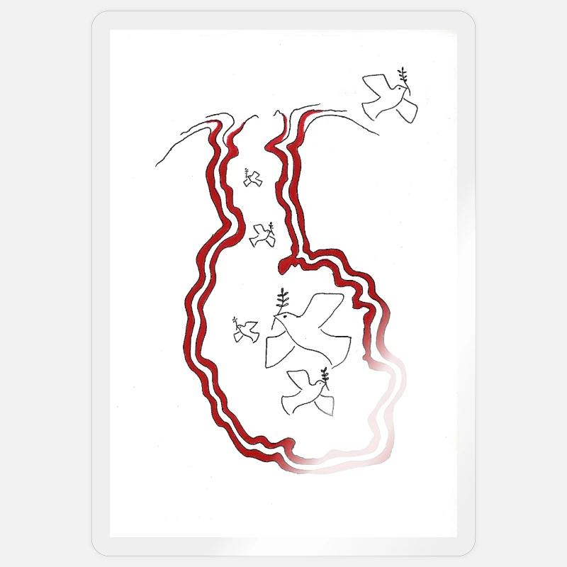 Sticker Größe S (10 x 10 cm) - 