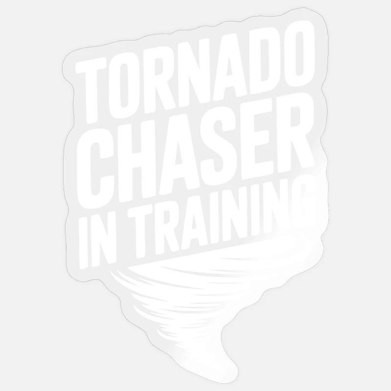 Tornado Chaser in Training Sticker size S (10 x 10 cm)